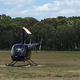 El helicóptero utilizado. Tony Lethbridge